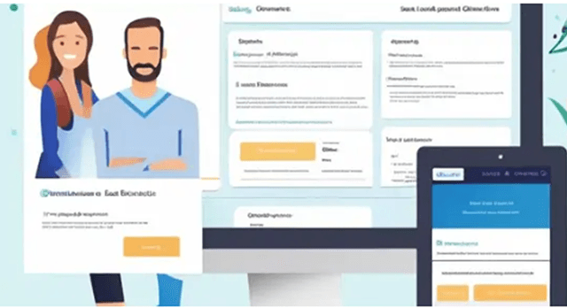 Booking app interface